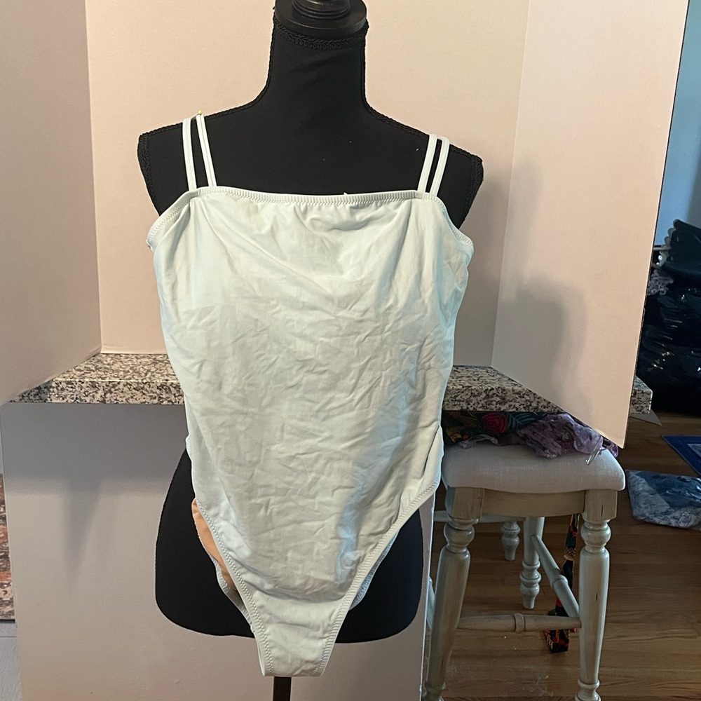 J. Crew Light Blue Maggie Bow Swimsuit Women’s Size 10